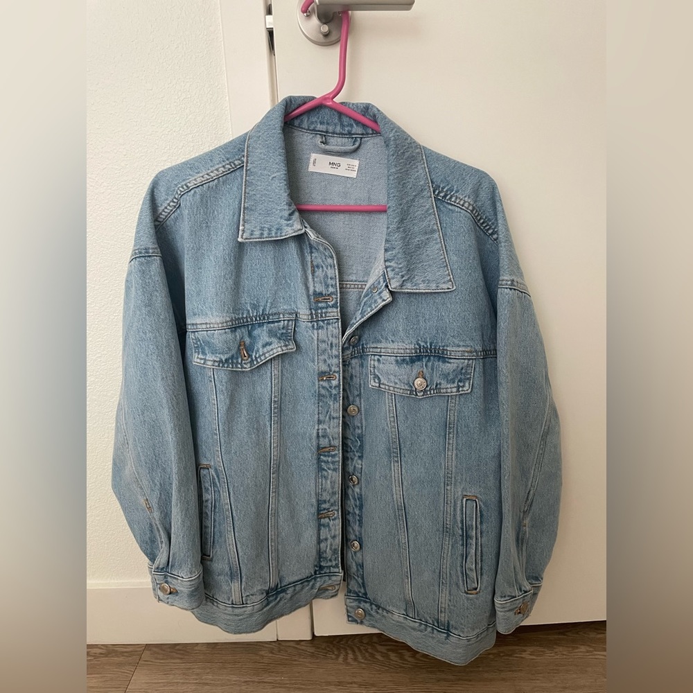 Mango Oversized Denim Jacket